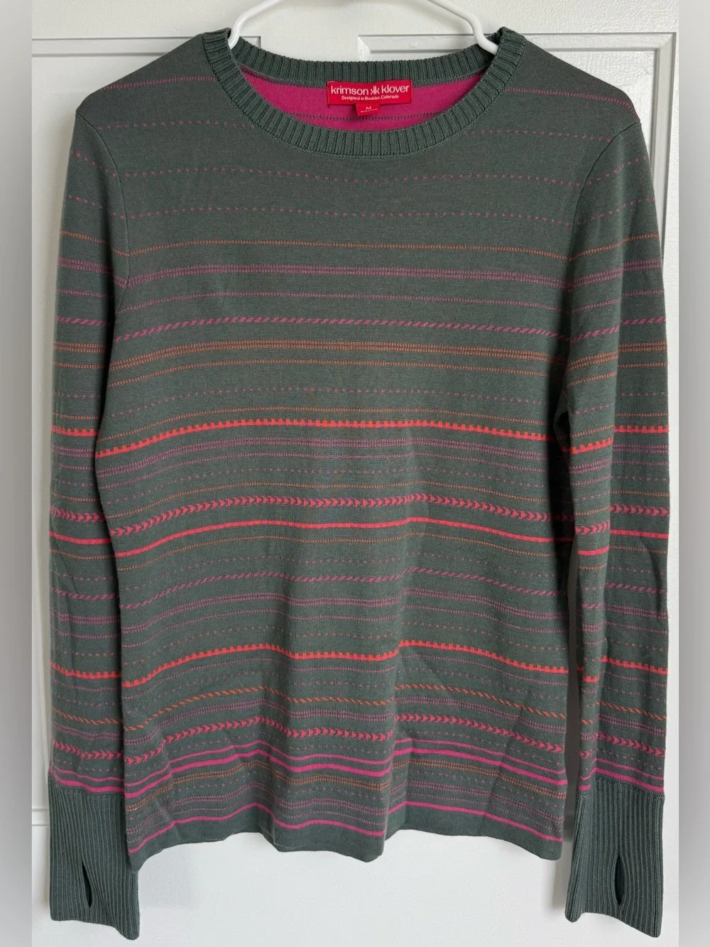 Krimson Klover Basecamp Crew Neck Merino Wool Sweater Medium